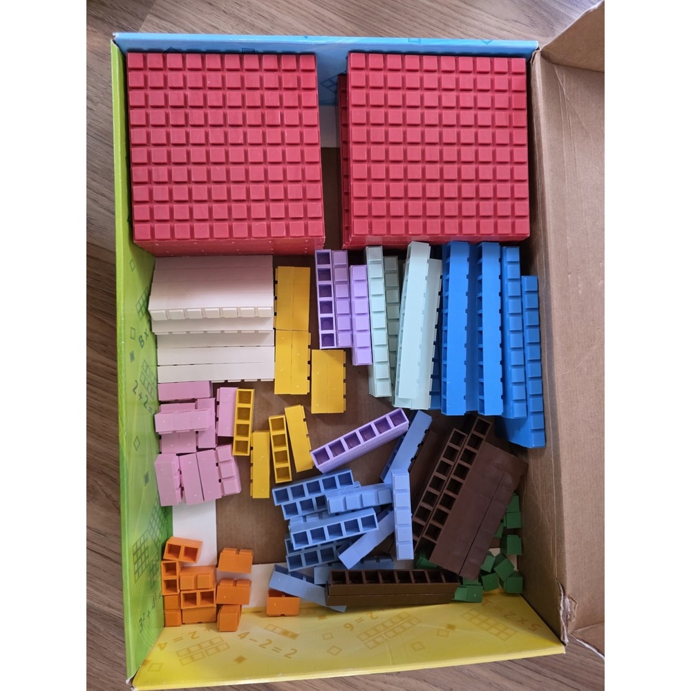 Math U See Integer Block Kit Manipulatives Homeschool Math Set Complete - Picture 3 of 3